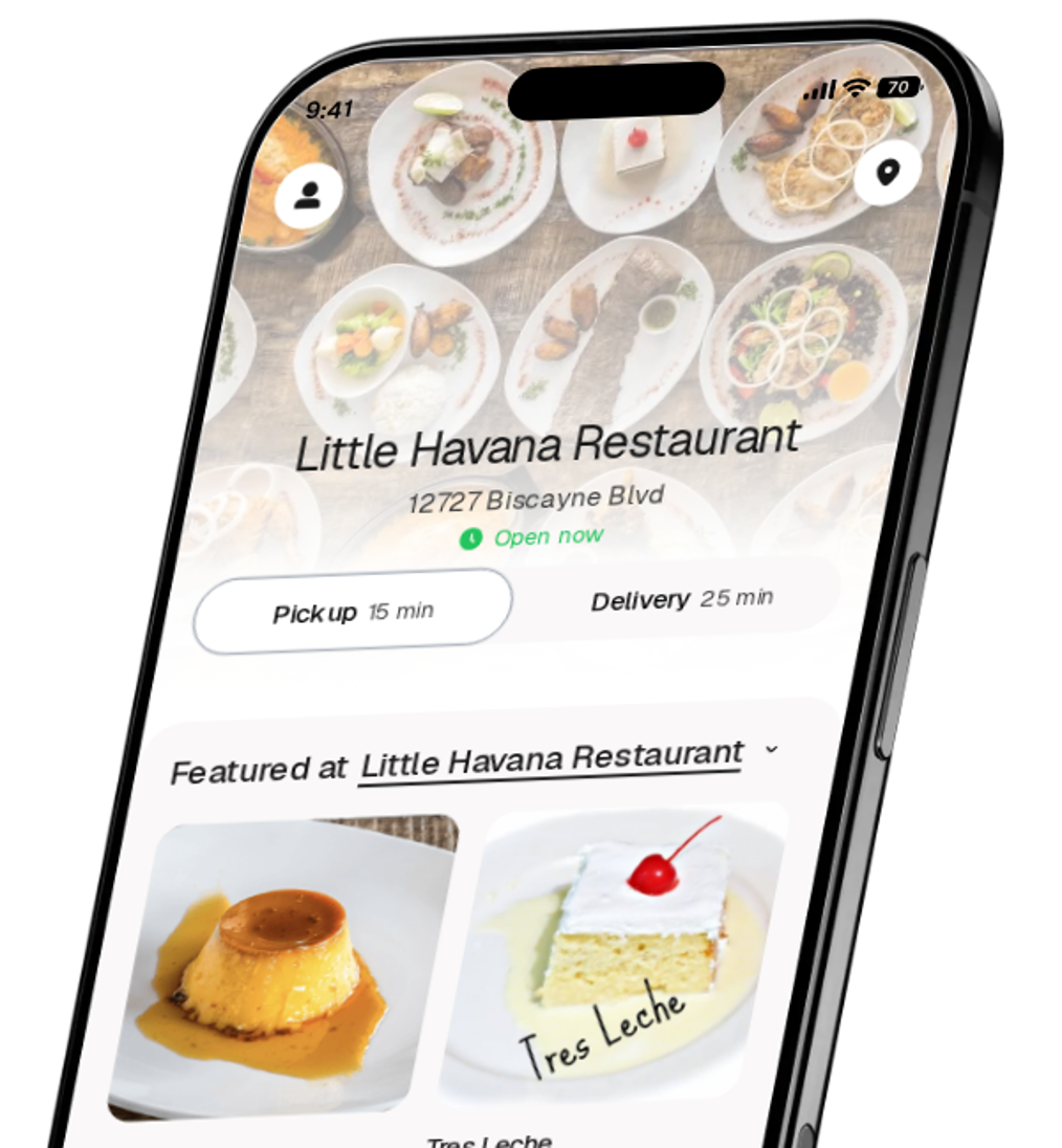Little Havana Restaurant app preview